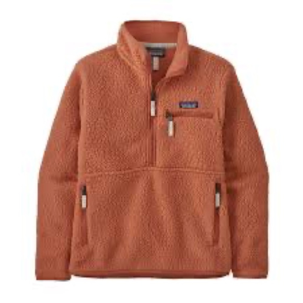 Patagonia Rust Fleece Pullover